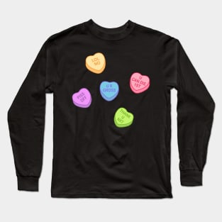 Conversation Hearts - Rudy Sticker Pack - Valentines Day Long Sleeve T-Shirt